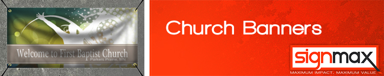 Custom Church Banners | Signmax.com